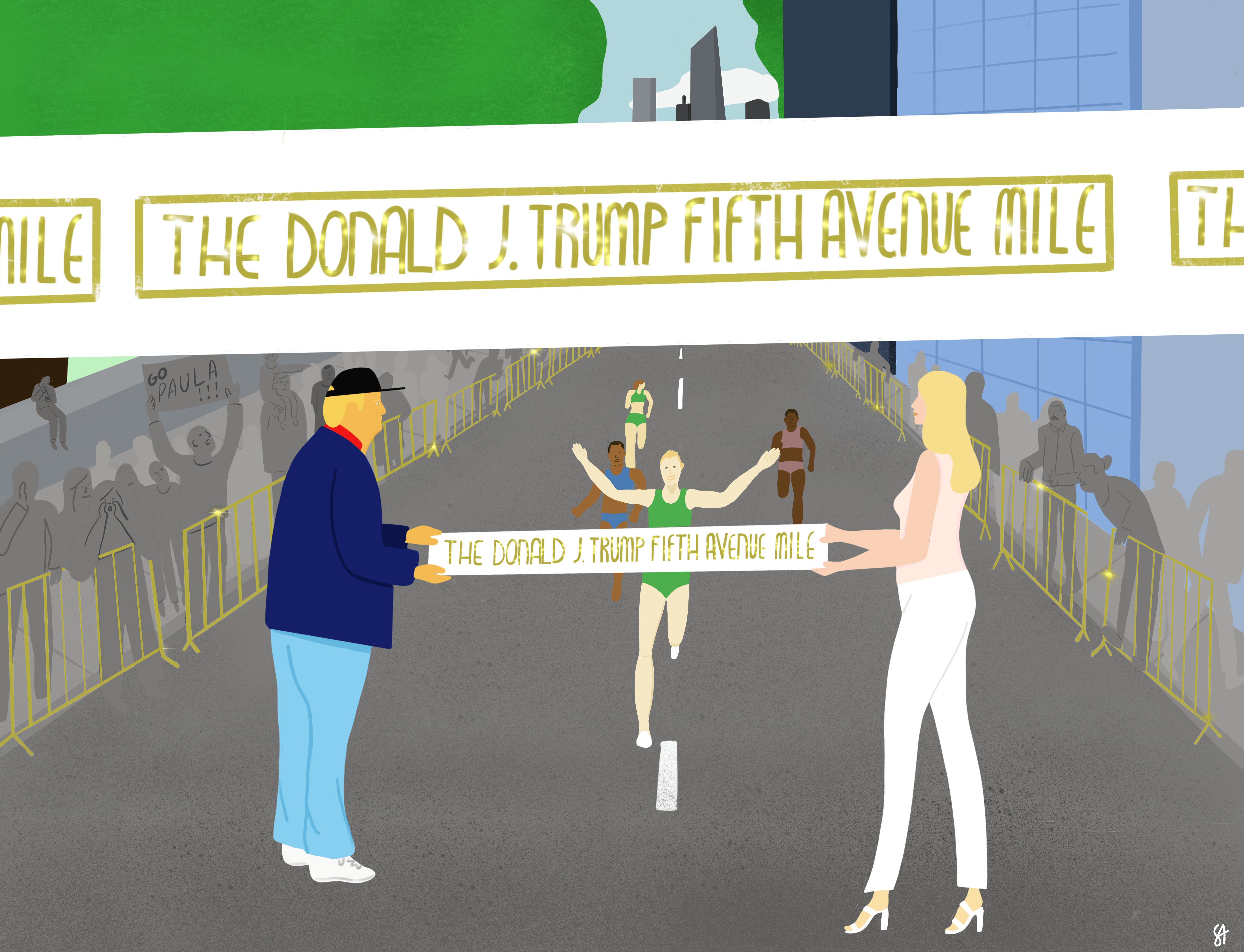 The Donald J Trump Fifth Avenue Mile